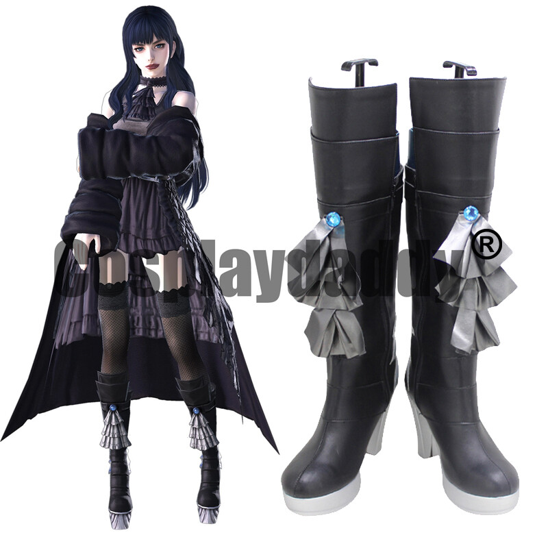 オトファン　ピオフィ Final Fantasy XIV: Shadowbringers Gaia Cosplay Shoes