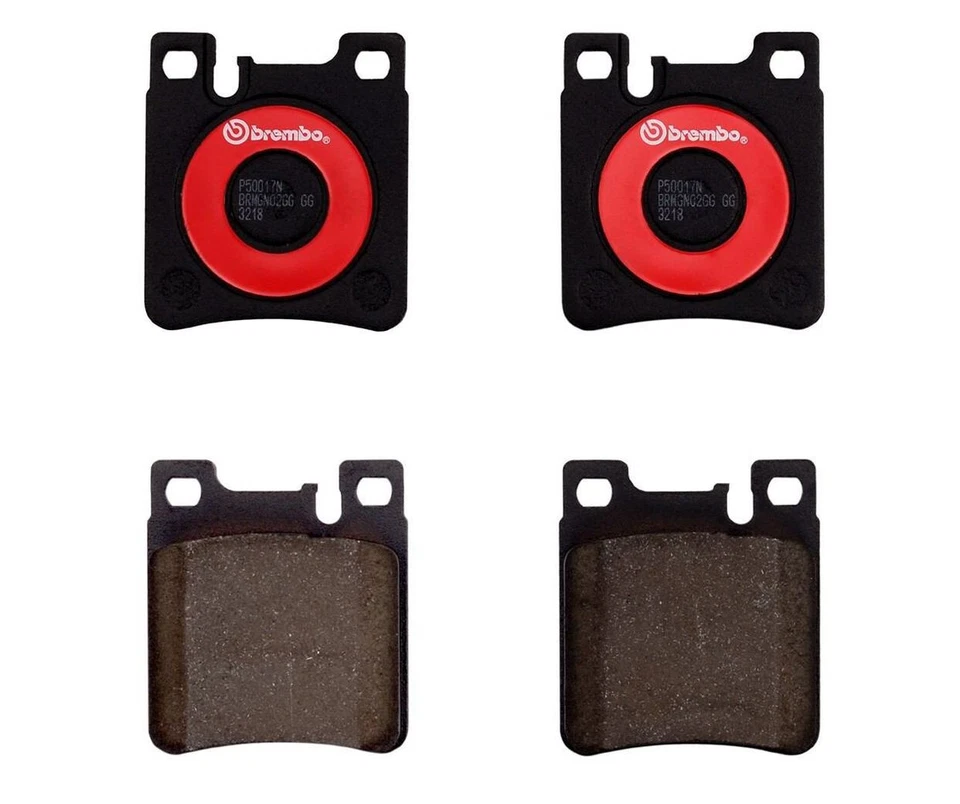 Juego de pastillas de freno traseras brembo para Mercedes VERiFy? c32 c36 c43 c55 CL CLK E S SL SLK Foto 3 de 4