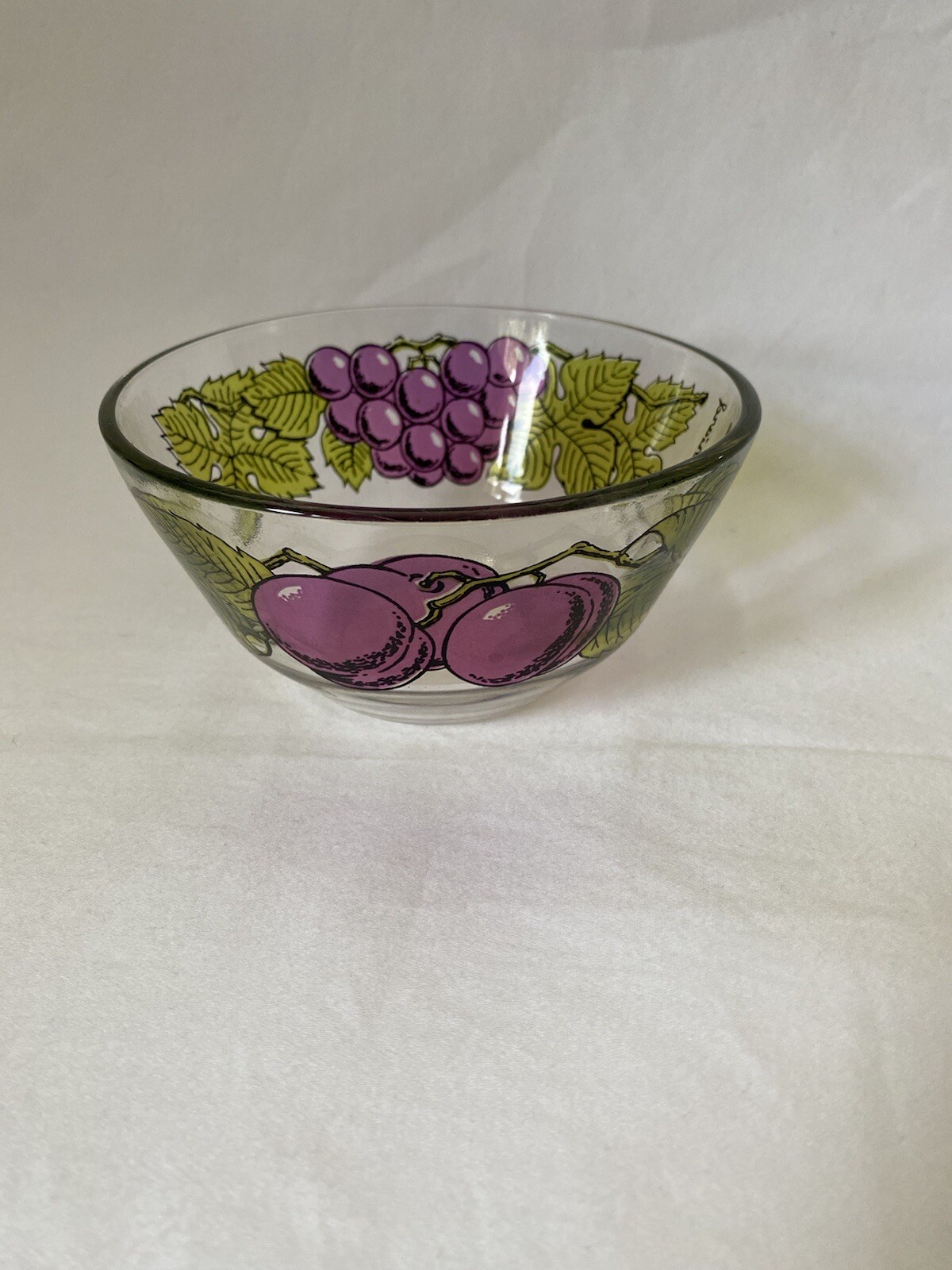 Georges Briard 5” Plums And Grapes Bowl MCM