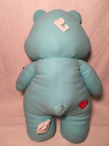 new care bears plush bedtime bear cuddle pillow large 25" jumbo