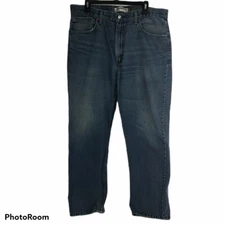 LEVI’S Men’s 550 Relaxed Fit Blue Jeans W38/L32 I Measure 30” Older/Worn Bootcut