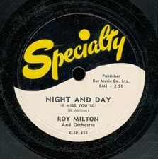 14pc78 -R&B-Specialty 438-Roy Milton