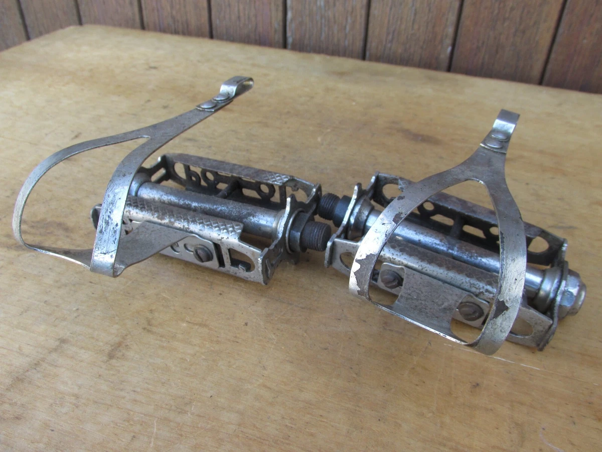 pédales plateforme vélo route années 70 LYOTARD made in