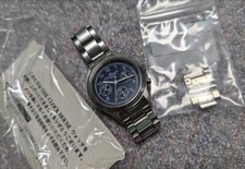 الـ Clock House 1964 Chronograph رجالي'S ساعة Busin. Works . مع a طقم
