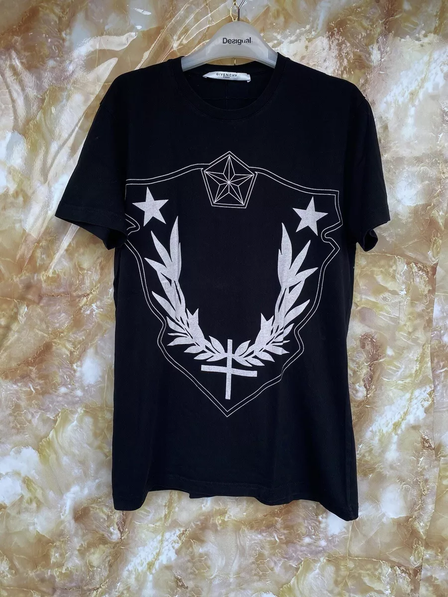 Givenchy Paris Star And Wings Print Tee T shirt eBay
