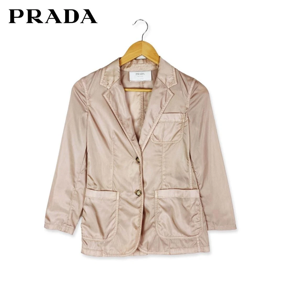Prada beige shop jacket