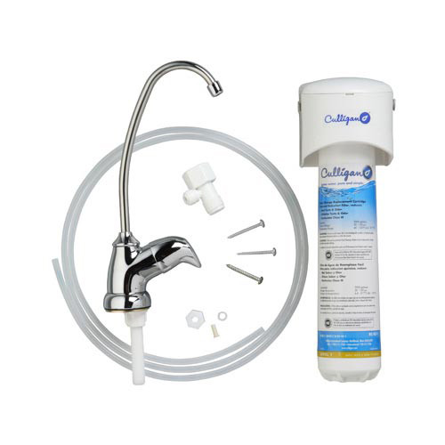 Culligan US-EZ-1 Easy Change Undersink Water Filtration System 1/4 Quick Connec