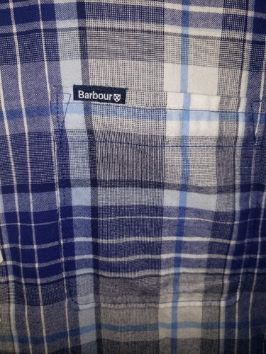 Barbour Shirt Mens XL Button Up Gilbert Tailored Fit Long Sleeve NEW - Picture 5 of 9