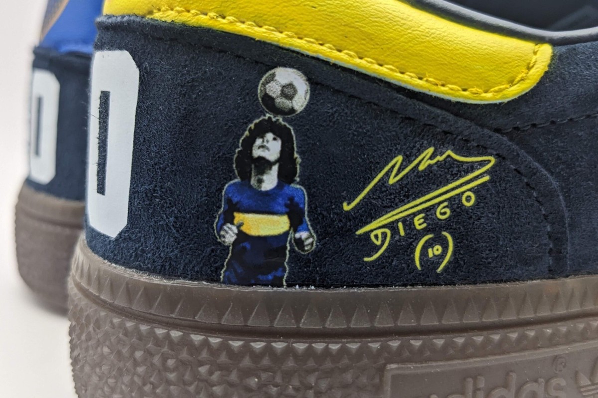 adidas ボカジュニアーズ　マラドーナ 正規品 ボカ ジュニアーズ 2020-21 マラドーナ氏追悼ユニフォーム