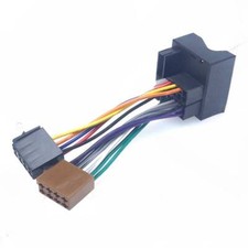 for VW small head revolving big head mother car audio wiring harness ISO