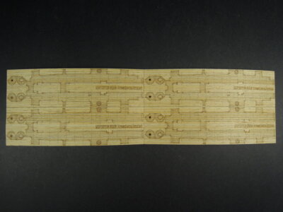 Artwox #10116 1/350 SMS Dresden&SMS Emden Wooden Deck for Revell #05500 (2 in 1)