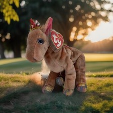 Horse Ty Zodiac Beanie Baby from 2000 - Excellent Condition