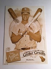 2019 Topps Allen & Ginter Ginter Greats 5x7 Stan Musial Cardinals 27 /10