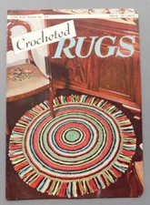 Crocheted Rugs - 1952 American Thread Co - Star Book no. 93 - instructions