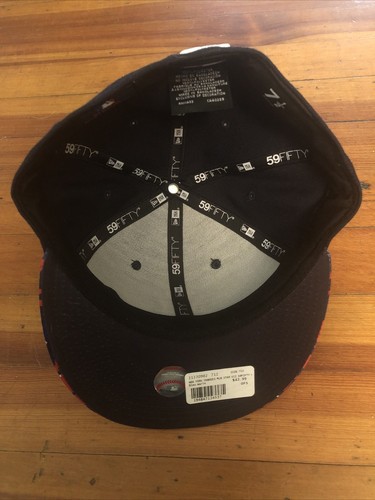 New Era 59Fifty New York Yankees Blue Hat Camo Star Visor Size 7 1/2 - Picture 2 of 4