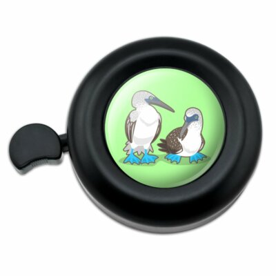 Pair of Blue Footed Boobies Bicycle Handlebar Bike Bell