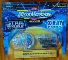 1995 Galoob Micro Machines Space Star Wars X-Ray Fleet Collection III #67070
