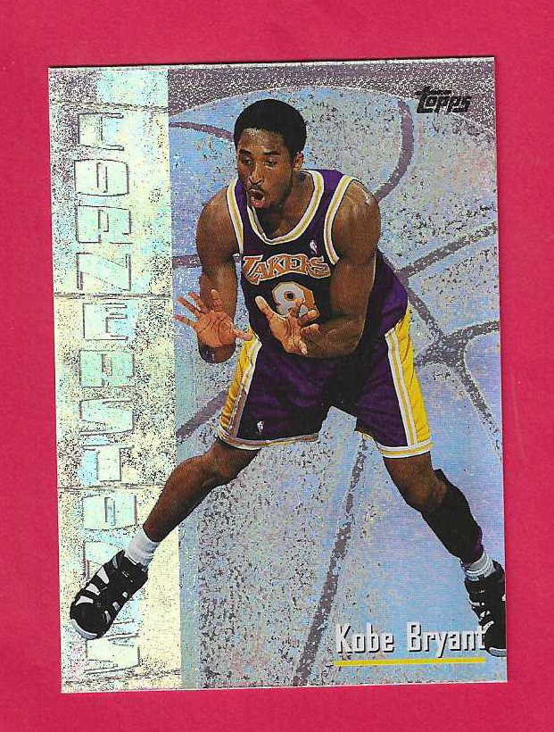 1998-99 Topps Cornerstones Kobe Bryant - Los Angeles Lakers - sharp corners
