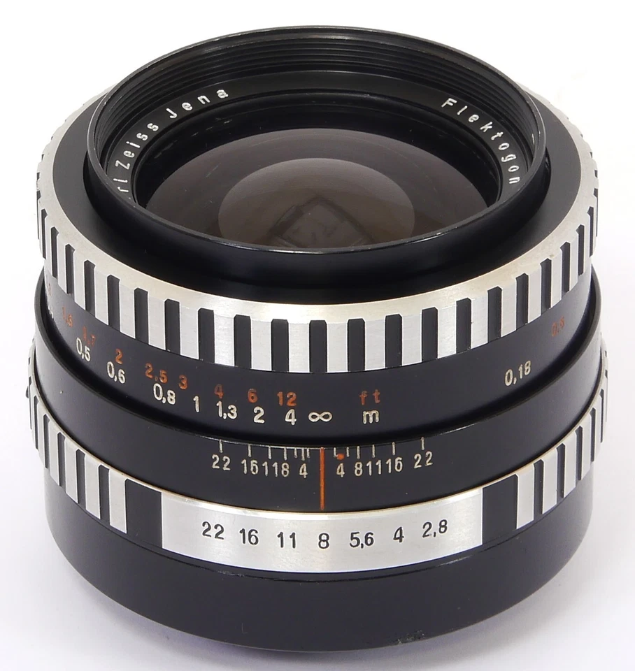 ZEISS DDR Flektogon 2.8/35mm Wide-Angle Lens PENTAX M42 Film & DSLR & MICRO 4/3 - Image 4 of 4
