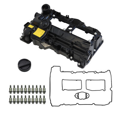 Valve Cover W/ Gasket & Oil Cap For 12-18 BMW N20 F10 320i 328i 528i X3 X5 Z4 X1 - Foto 9