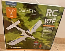 HobbyZone Duet RTF RC Electric Airplane Used