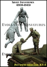 EVOLUTION MINIATURES 1:35 SET EM-35217 WWII SOVIET INFANTRYMEN 1941-1943 