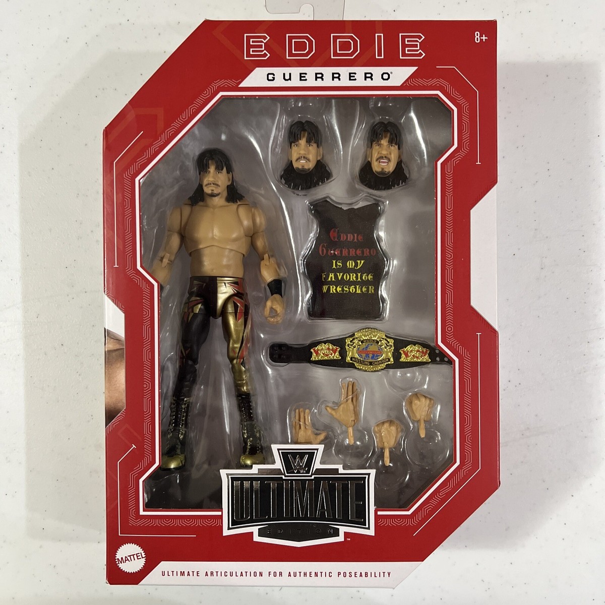 スポーツ WWE Elite Ultimate Eddie Guerrero WWE Action Figure Ultimate Edition Monday Night War Eddie