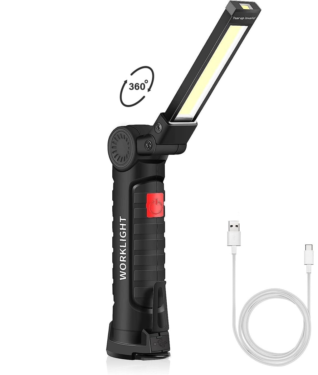 TORCIA TELESCOPICA FLESSIBILE A 3 LED DOPPIO MAGNETE CON BATTERIE Incluse Valex 234482681909 1 2 3 4 5 6 7 8 9 500x505