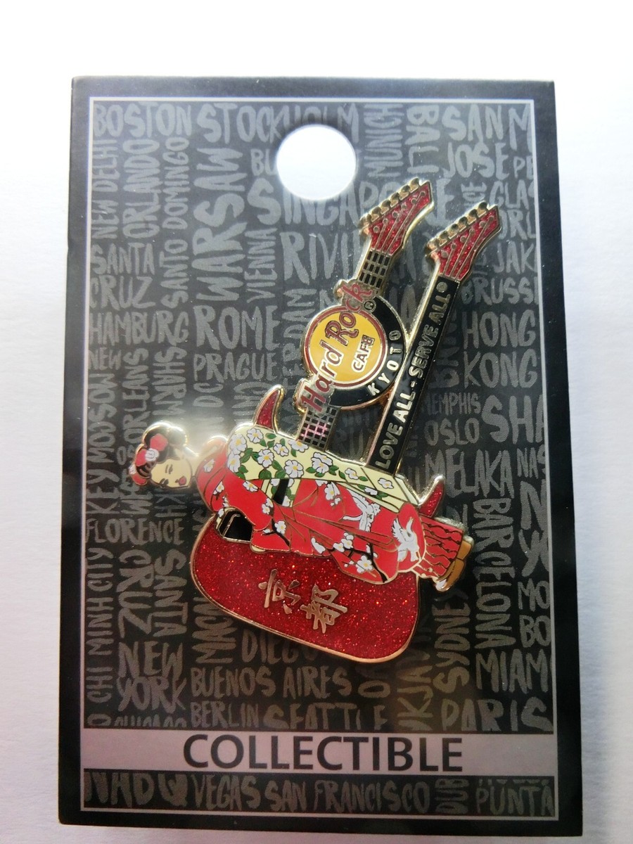 HARD ROCK CAFE - KYOTO Japan PIN'S City Guiter PIN MAIKO | eBay