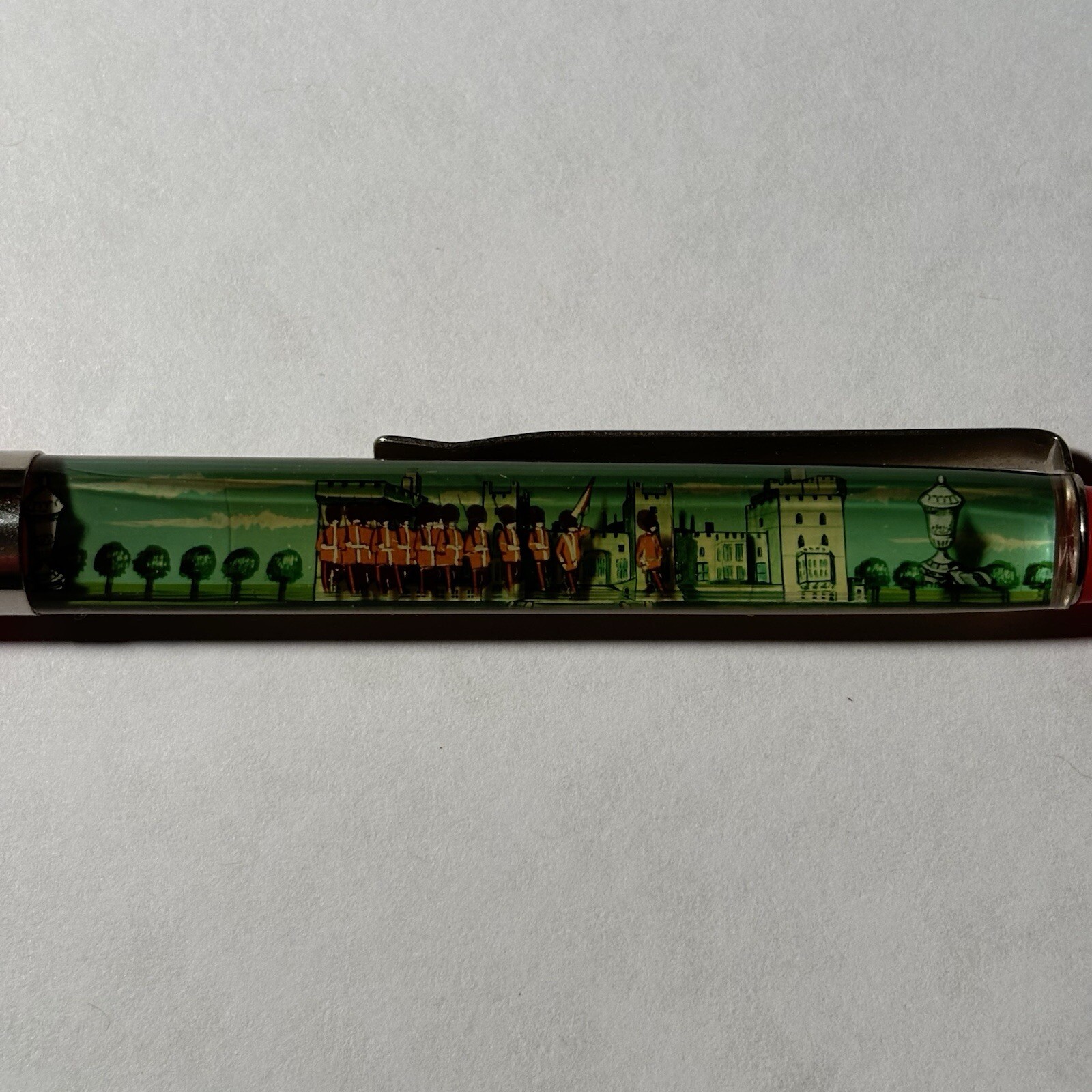 Windsor Castle England Floaty Pen Royal Guards The Crown Royalty Queen Elizabeth