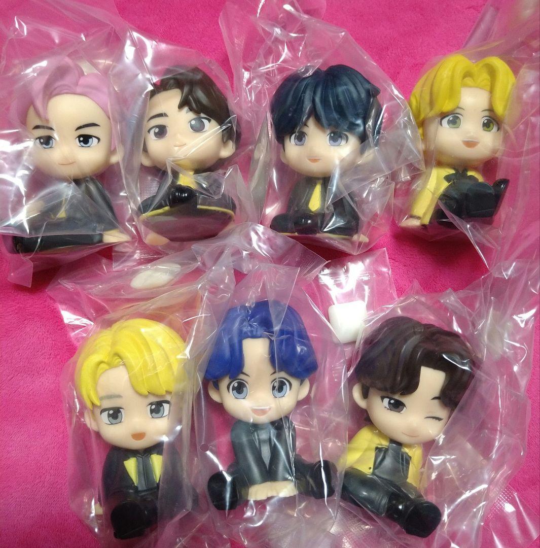 BTS Riracot TinyTAN Butter Figure Set of 7 H7cm Complete set