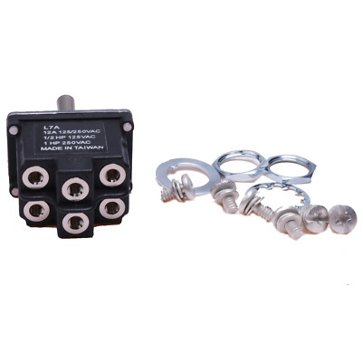 HONEYWELL 2NT1-7 Interruttore A Levetta, 2 Poli, 3 Posizioni - Foto 8