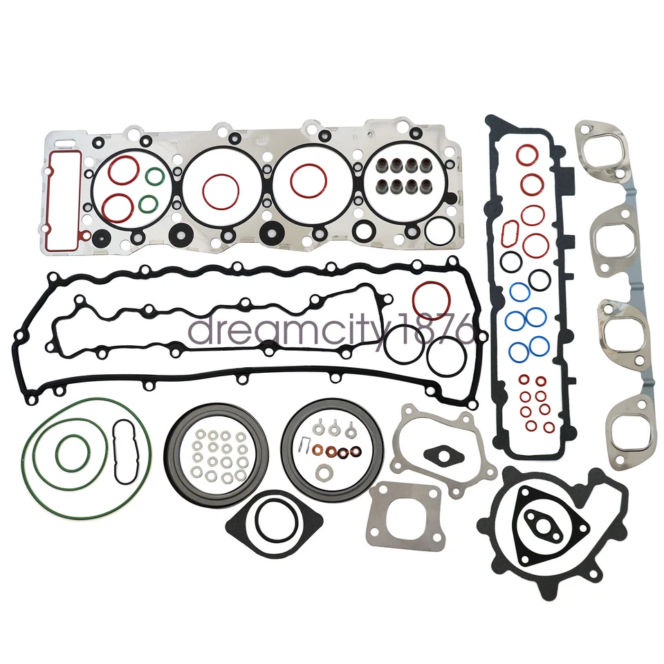 Head Gasket Set Fit 1999-2004 Isuzu NPR NQR Truck GMC 4.8L Turbo Diesel 4HE1 - Image 2 of 4