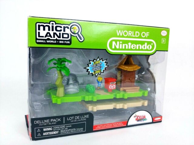 Land Zelda World of Nintendo Micro Windwaker Deluxe pk Outset Island play set | eBay