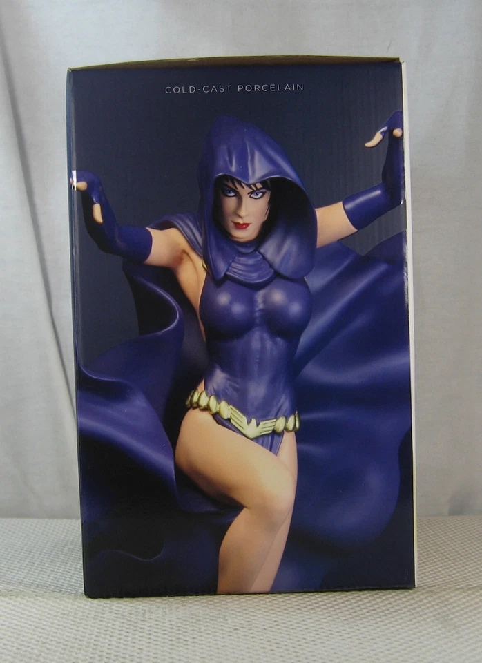 Cubierta de estatua de cuervo niñas del universo DC Adam Hughes ¡AH! NUEVO PRECINTADO Foto 4 de 4