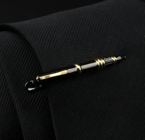 High Quality Men Novelty Metal Copper Tie Pins Clips Bars - Picture 153 of 154