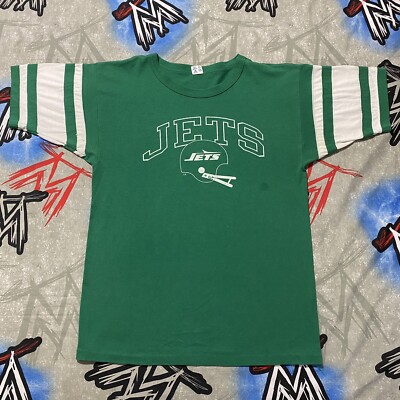 80s チャンピオンNEW YORK JETS シャツ L champion