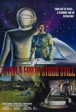 THE DAY THE EARTH STOOD STILL Movie POSTER 27x40 B Michael Rennie Patricia Neal