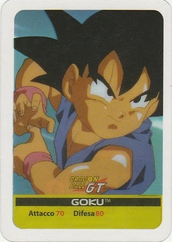 Lamincards Dragon Ball GT Edibas Serie Smeraldo GOKU N 135