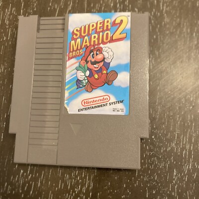 Super Mario Bros. 2 (Nintendo NES, 1988) Cart Authentic Working | eBay