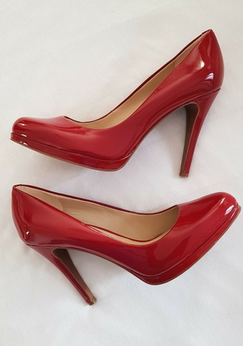 NEW NINE WEST 7 M Regolar dark red wine 