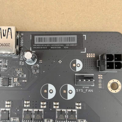 HP OMEN Moria3 Socket AM4 MicroATX Motherboard (L93972-001) for