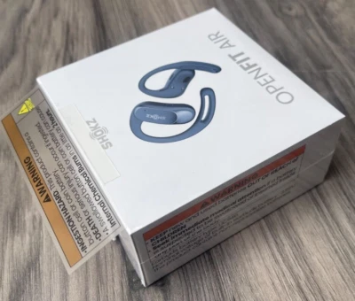 INEAR Shokz OpenFit Air Open-Ear hook True Wireless Earbuds Blue comfort workout pods