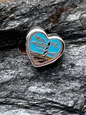 Pandora Authentic Cape Hatteras North Carolina Exclusive Lighthouse Heart Charm