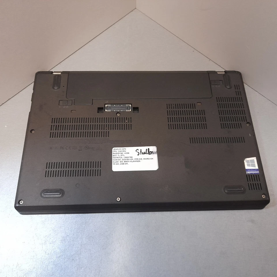 Lenovo ThinkPad X270 · i3-6100U · 8GB · 256GB, Foto 4 von 4