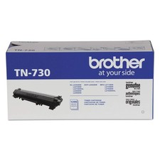 Brother Genuine Standard Yield Toner Cartridge, TN730, Yield, Black