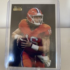 TREVOR LAWRENCE ROOKIE CARD 2021 Clemson Wild Card Matte Jacksonville Jaguars. rookie card picture