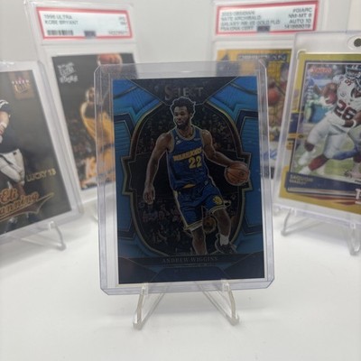 Andrew Wiggins /299 Blue Prizm Parallel 2022-23 Panini Select #10 Warriors