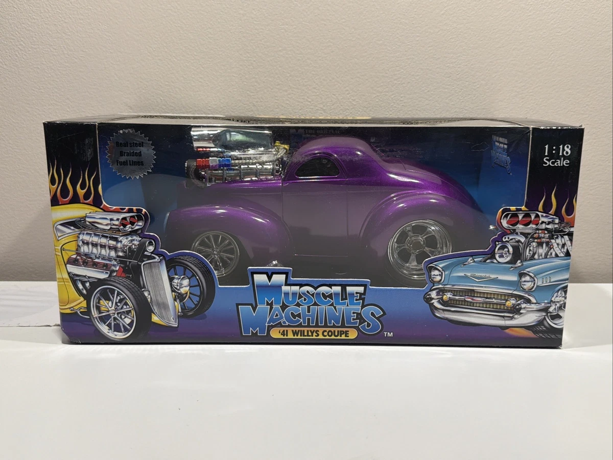 Muscle Machines Willys 1:18 Scale Diecast & Toy Vehicles for sale