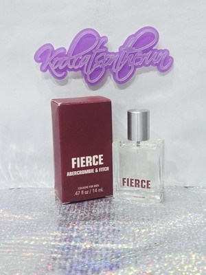 Abercrombie & Fitch FIERCE .46 oz / 14 ml Cologne For Men Red